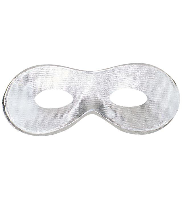 Silberne Caprice Augenmaske für Fasnacht und Karneval