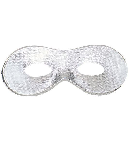 Silberne Caprice Augenmaske für Fasnacht und Karneval