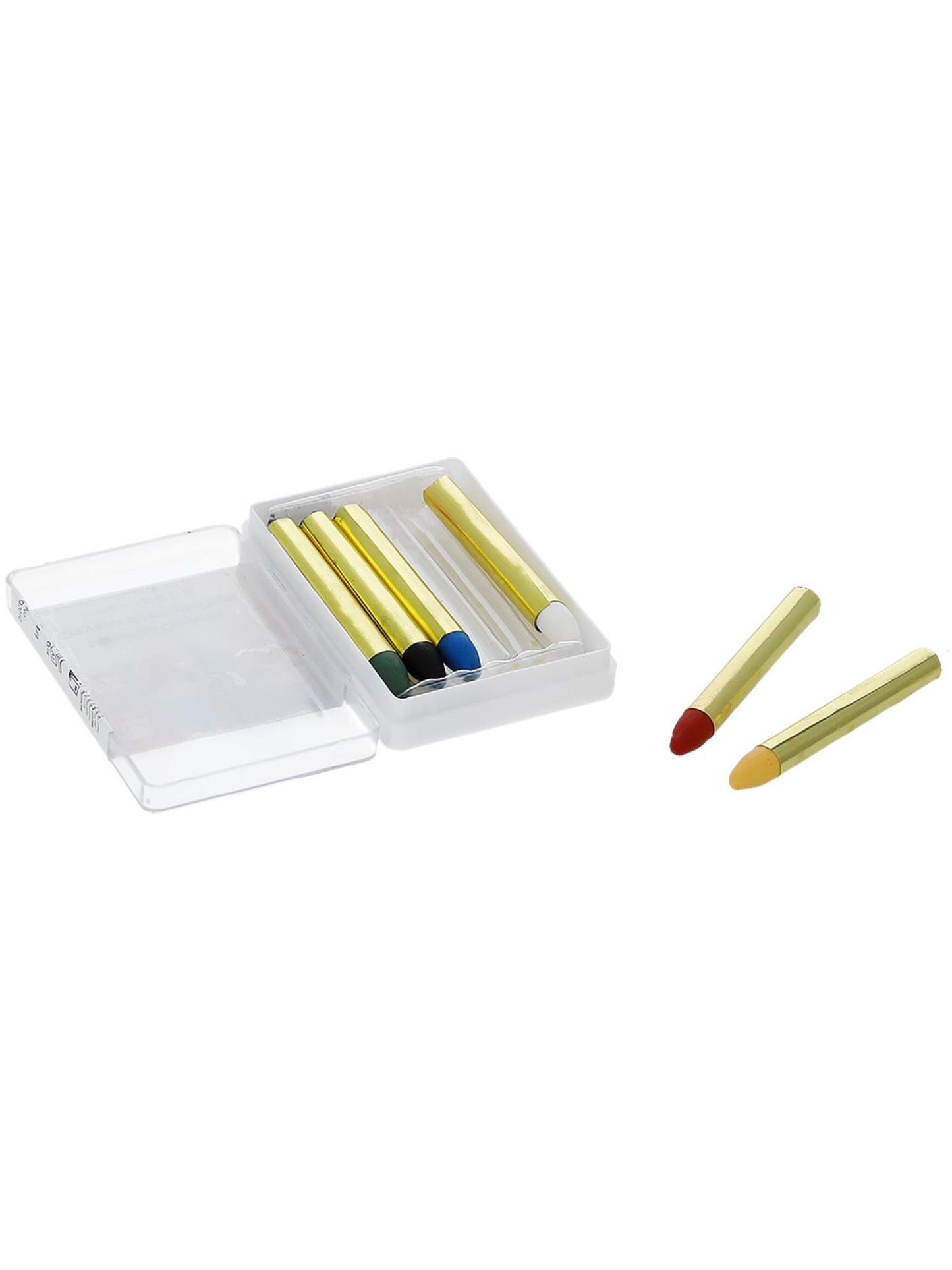 Smiffys Make-Up FX, Carnival Face/Body Crayons, CD für Unisex
