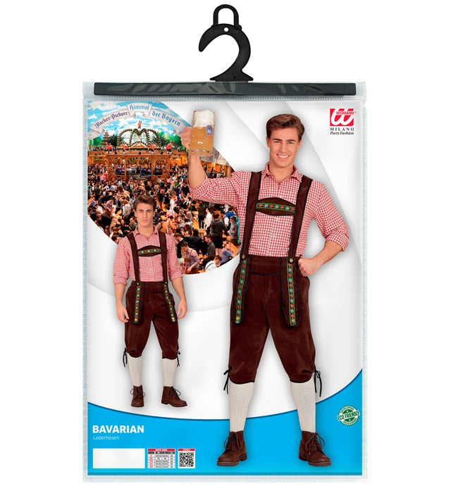 Traditionelle BAYER Lederhose aus Leder für Trachtenmode