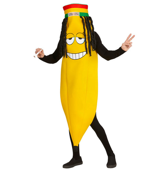 "RASTAFARI BANANE" (Kostüm) Gelb