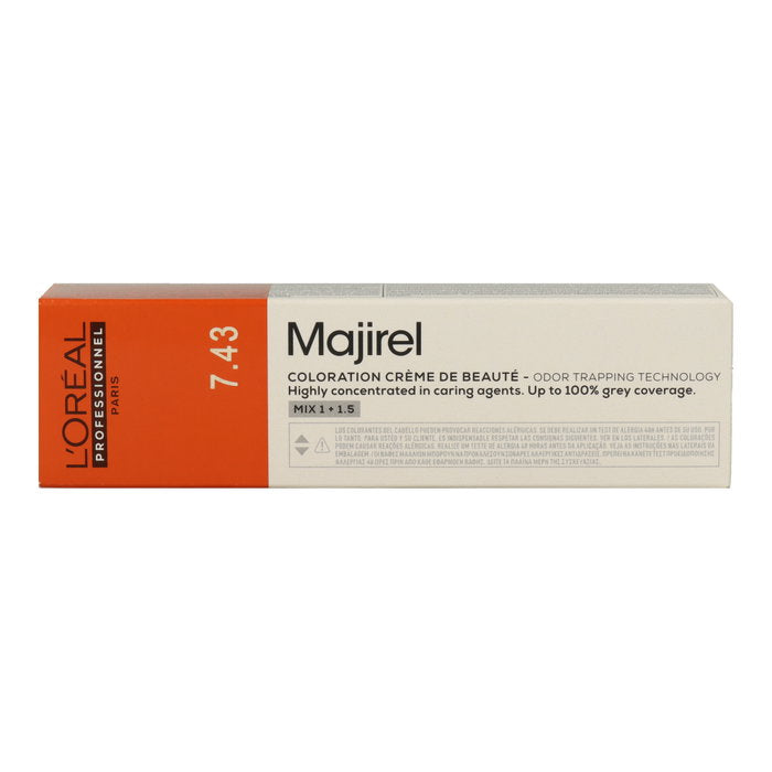L'OREAL PROFESSIONNEL L'Oréal Professionnel Majirel Ionène G 7.43 Creme-Haarfarbe 60 ml