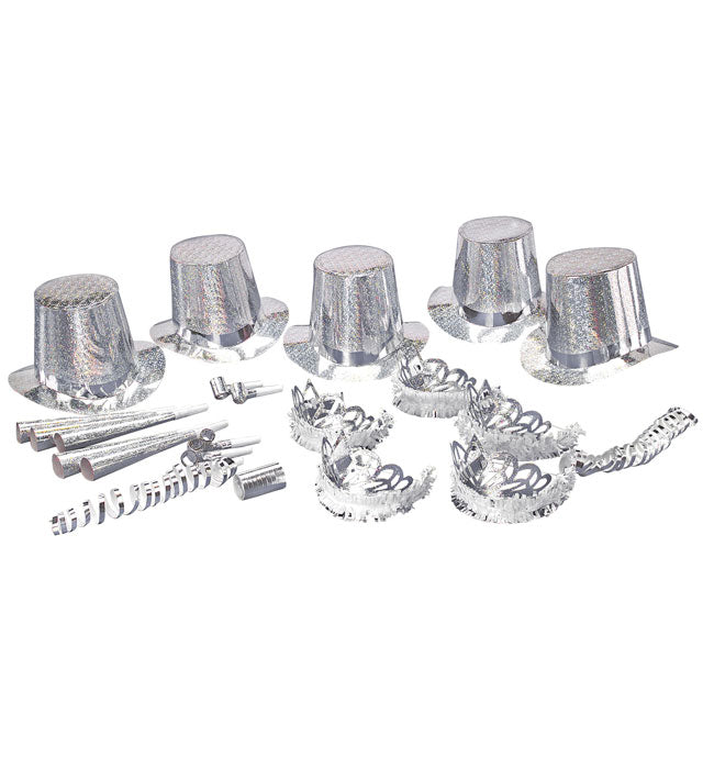 Holografisches Party-Kit Las Vegas Diamant mit funkelndem Glanzeffekt