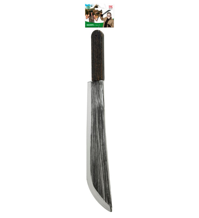 54 cm lange Kunststoff Machete als Halloween- und Fasnacht-Zubehör