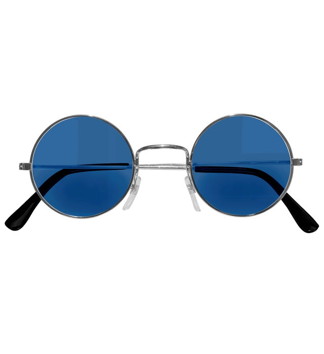 Charakterbrille mit blauen Gläsern als Accessoire für Fasnacht und Halloween