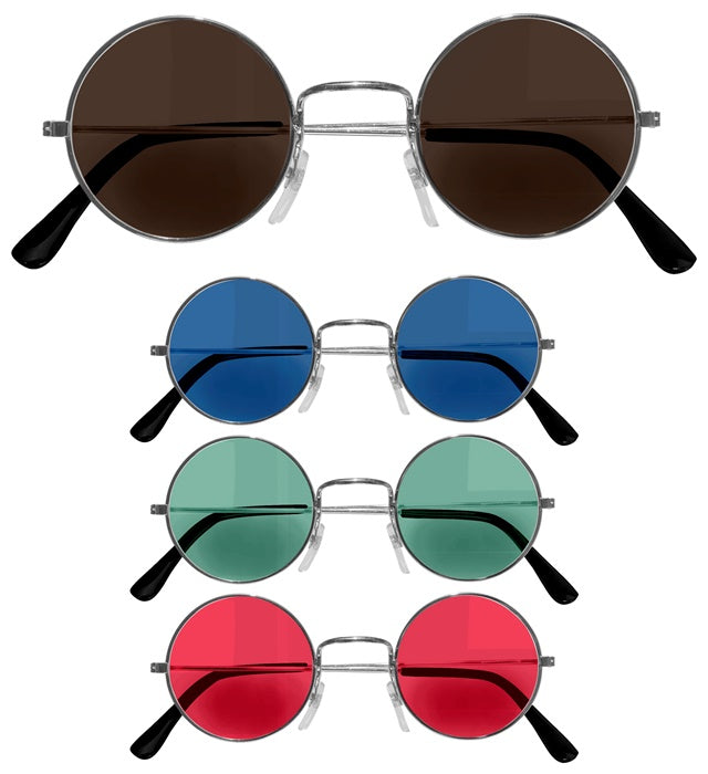 Charaktervolle Brille in vier Farben für Fasnacht und Halloween