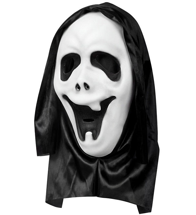Geistermaske mit Kapuze und unsichtbaren Augen aus EVA für Halloween