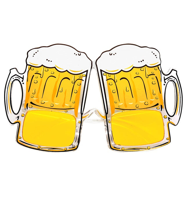 Bierglas-Brille als lustiges Fasnachts-Accessoire