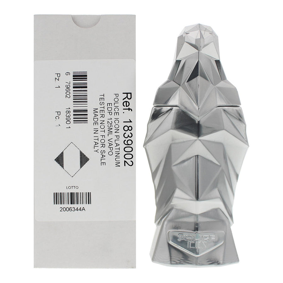Police Police, Icon Platinum, Eau de Parfum, Für Männer, 125 ml *Tester