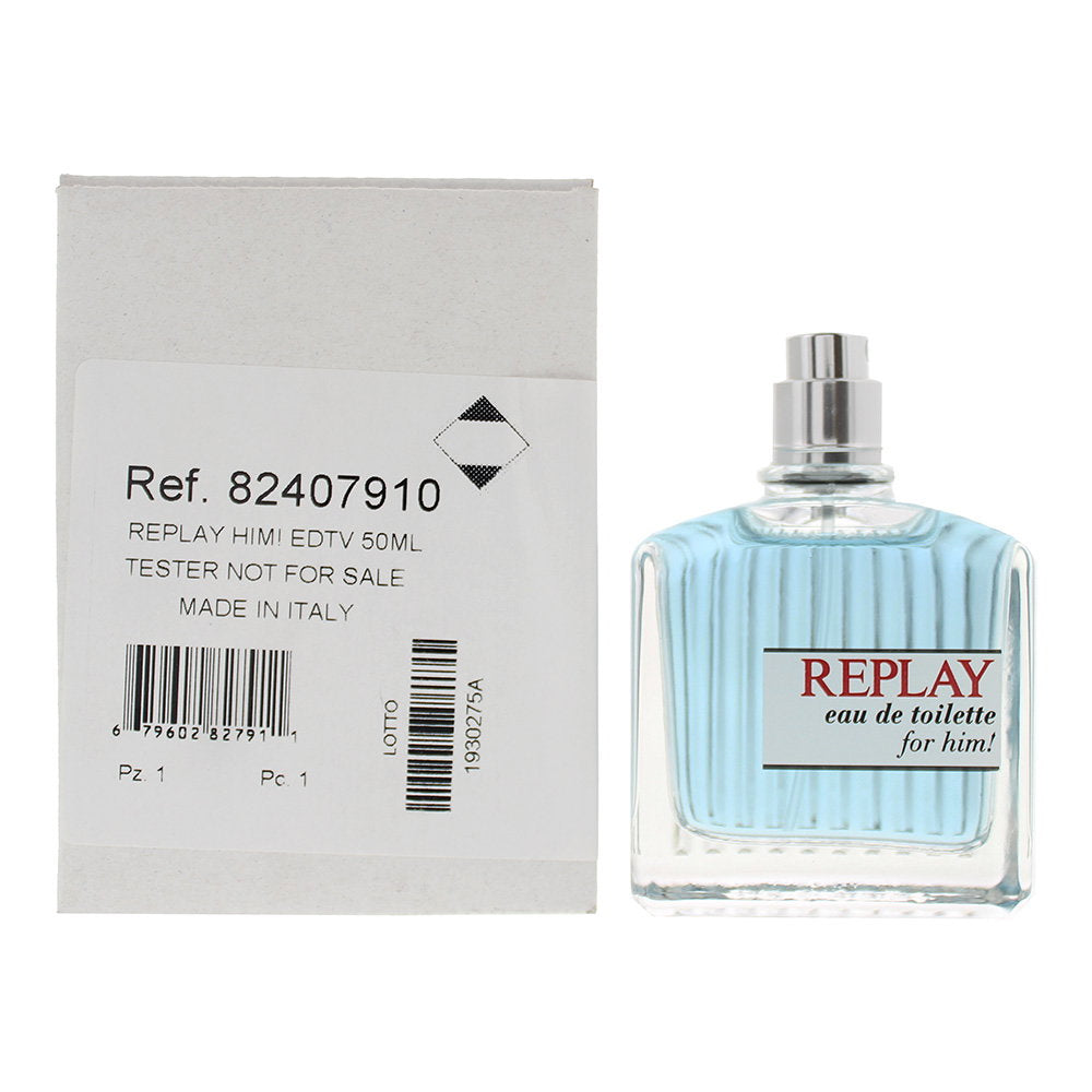 Replay, For Him, Eau de Toilette, Für Männer, 50 ml *Tester