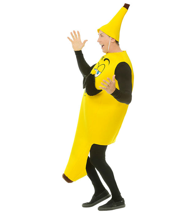Mr. Banana Hut in leuchtendem Gelb als lustiges Fasnachtskostümzubehör