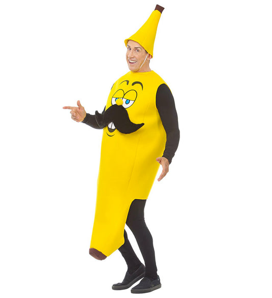 "MR. BANANA" (Kostüm, Hut) Gelb