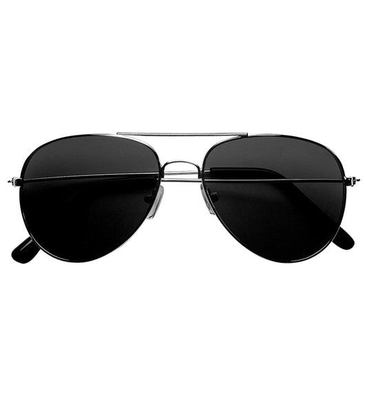 "PILOTENBRILLE" mit getönten Gläsern Schwarz