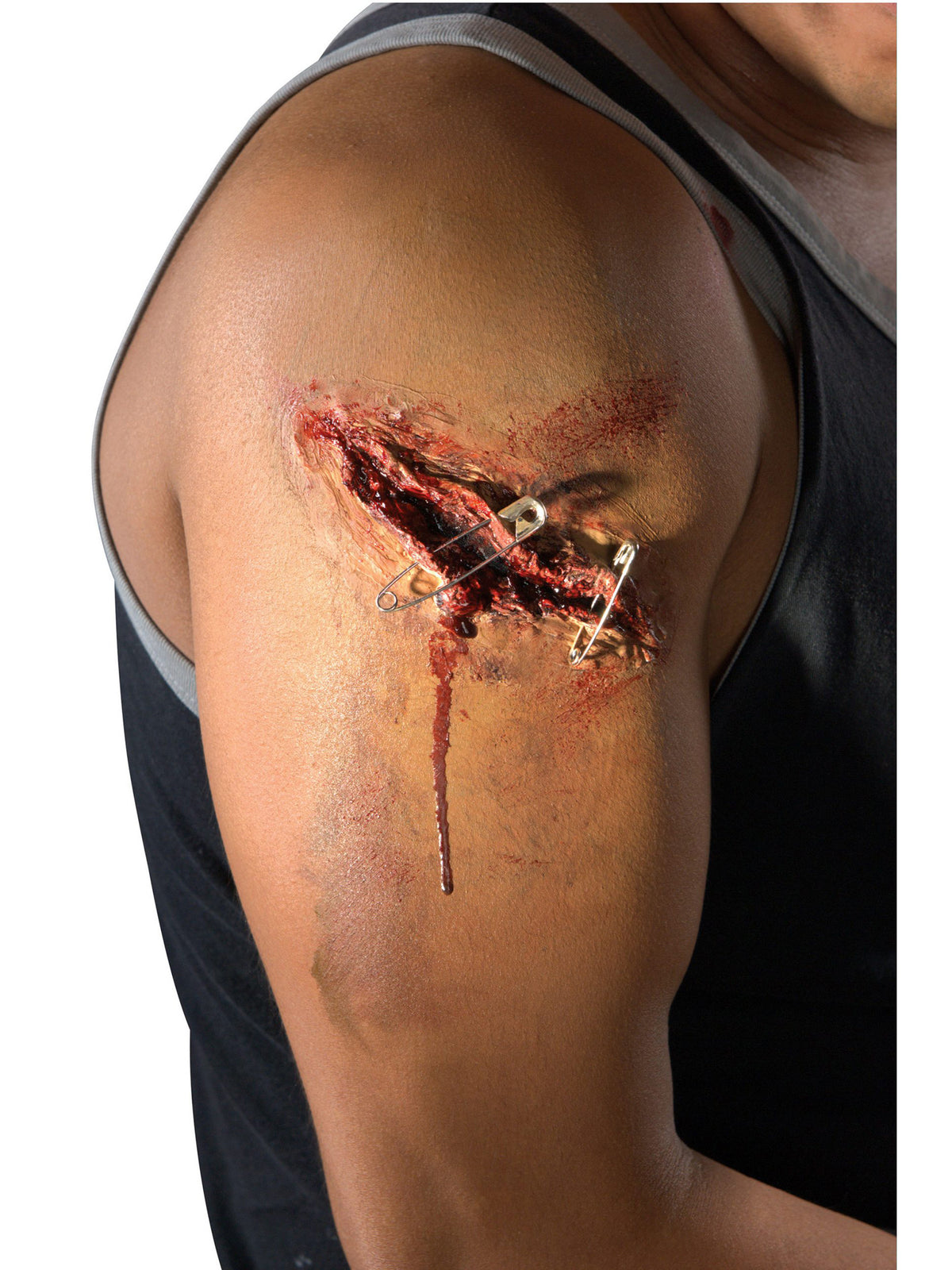 Rubies Zombie Unsafely Pinned Theatrical Effect Schminke