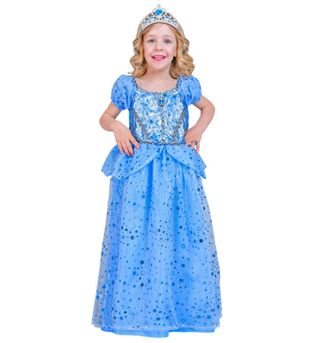 Blaues Prinzessin / Blaue Fee Kostümkleid für Fasnacht und Karneval