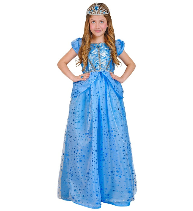 Blaues Prinzessin / Blaue Fee Kostümkleid für Fasnacht und Karneval
