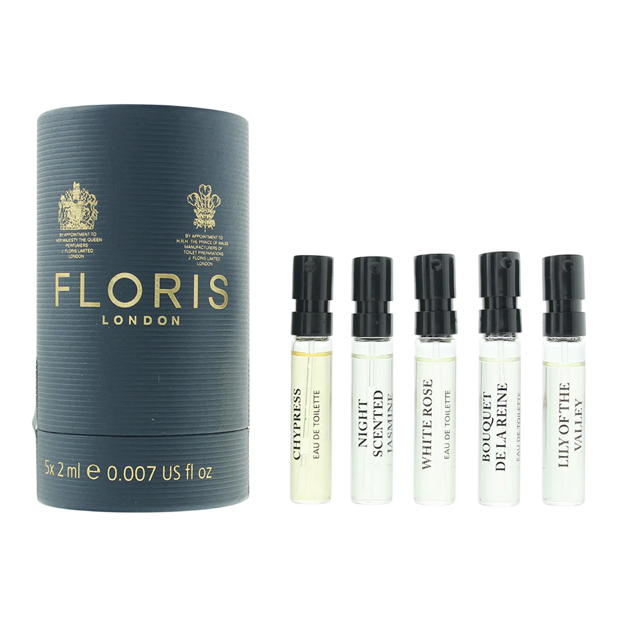 Floris Of London Parfümset Discovery Collection Set Floris Of London: White Rose, Eau De Toilette, For Women, 2 ml *Vial + Ni