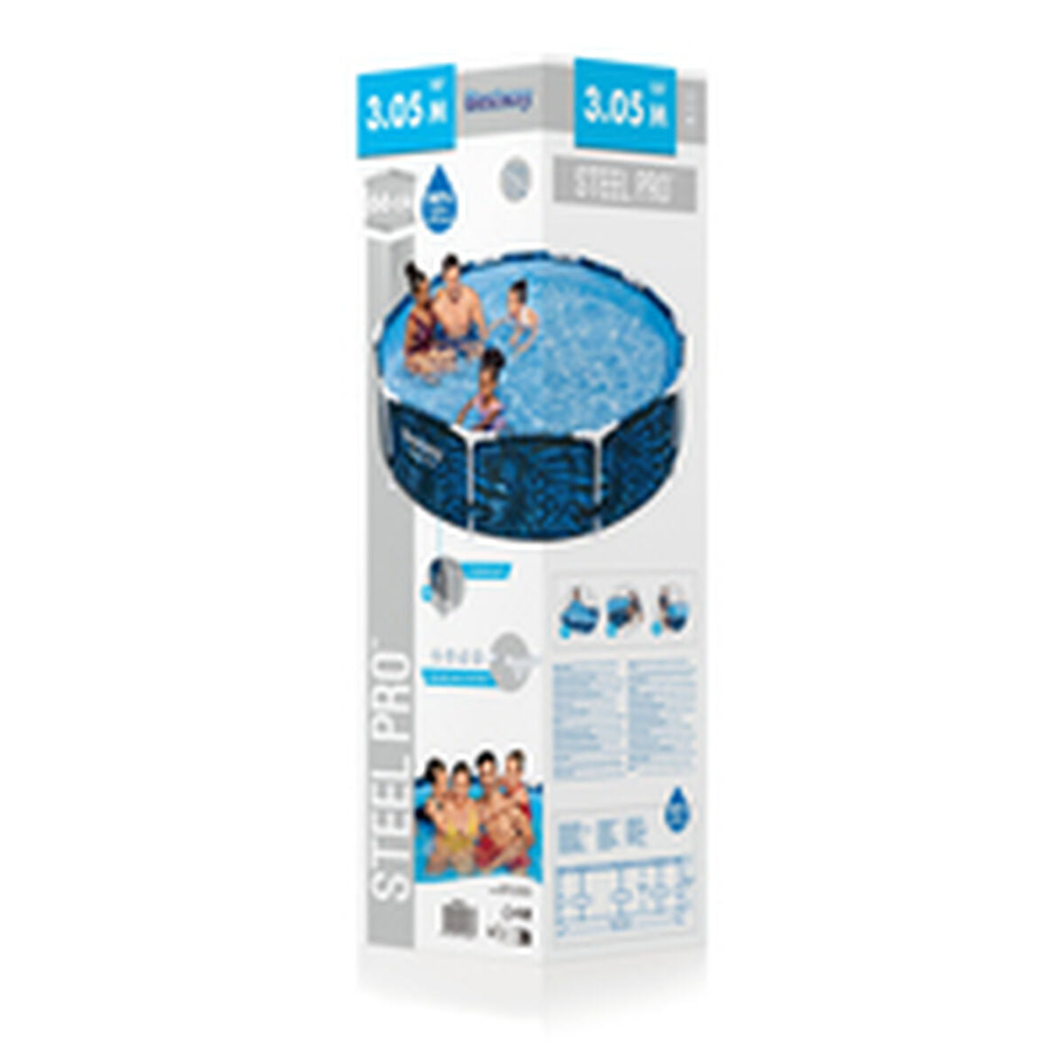 Bestway Aufstellpool Erwachsene 305x66 cm Garten 56985