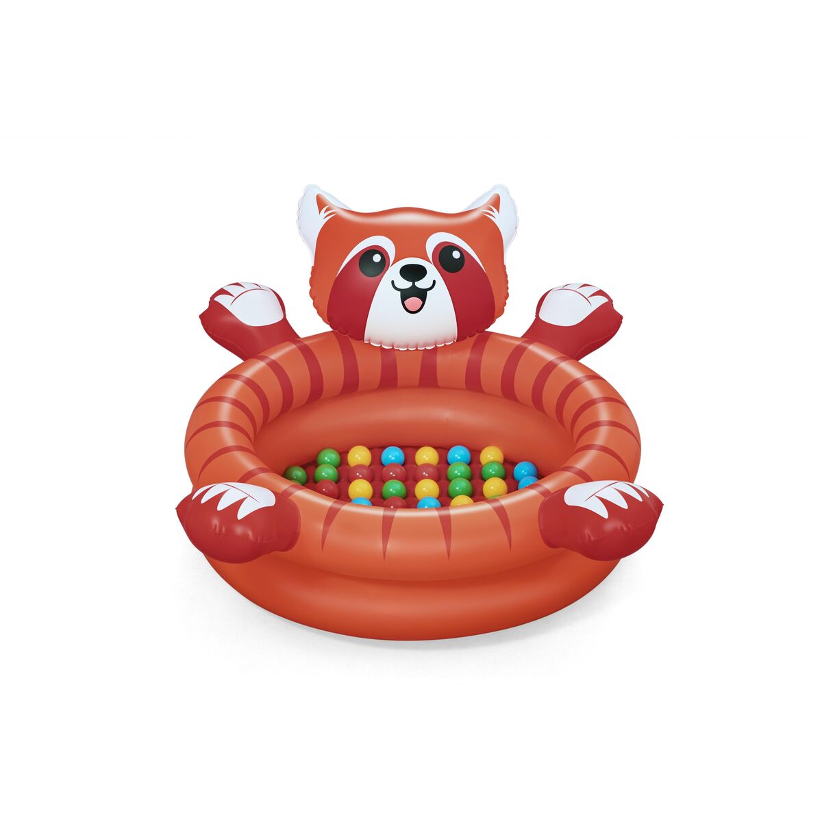 Bestway Panda Kinderpool Luftgepolstert 107x94x58 cm +2 Jahre Innen & Garten 52702