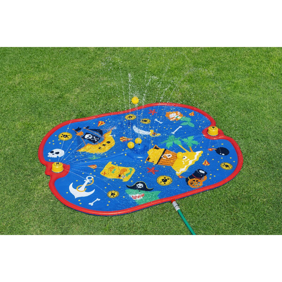 Bestway Aufblasbarer Piratenregner 170x140 cm +2 Jahre Garten 52725