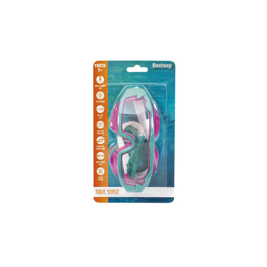 Bestway Junior Tauchmaske Silikon Anti-Beschlag Farbe Gemischt +7 Jahre Strand/Pools 21179