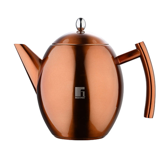 Teekanne Bergner Kupfer Edelstahl 1,75 L