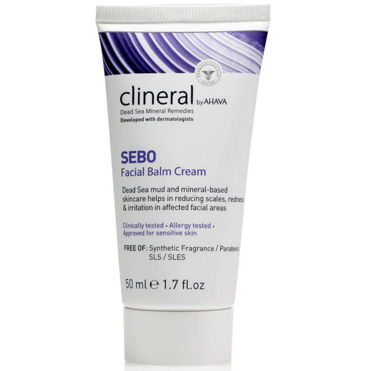 Ahava Ahava, Clineral Sebo, Feuchtigkeitsspendend, Täglich, Balsam, Für das Gesicht, 50 ml Regular