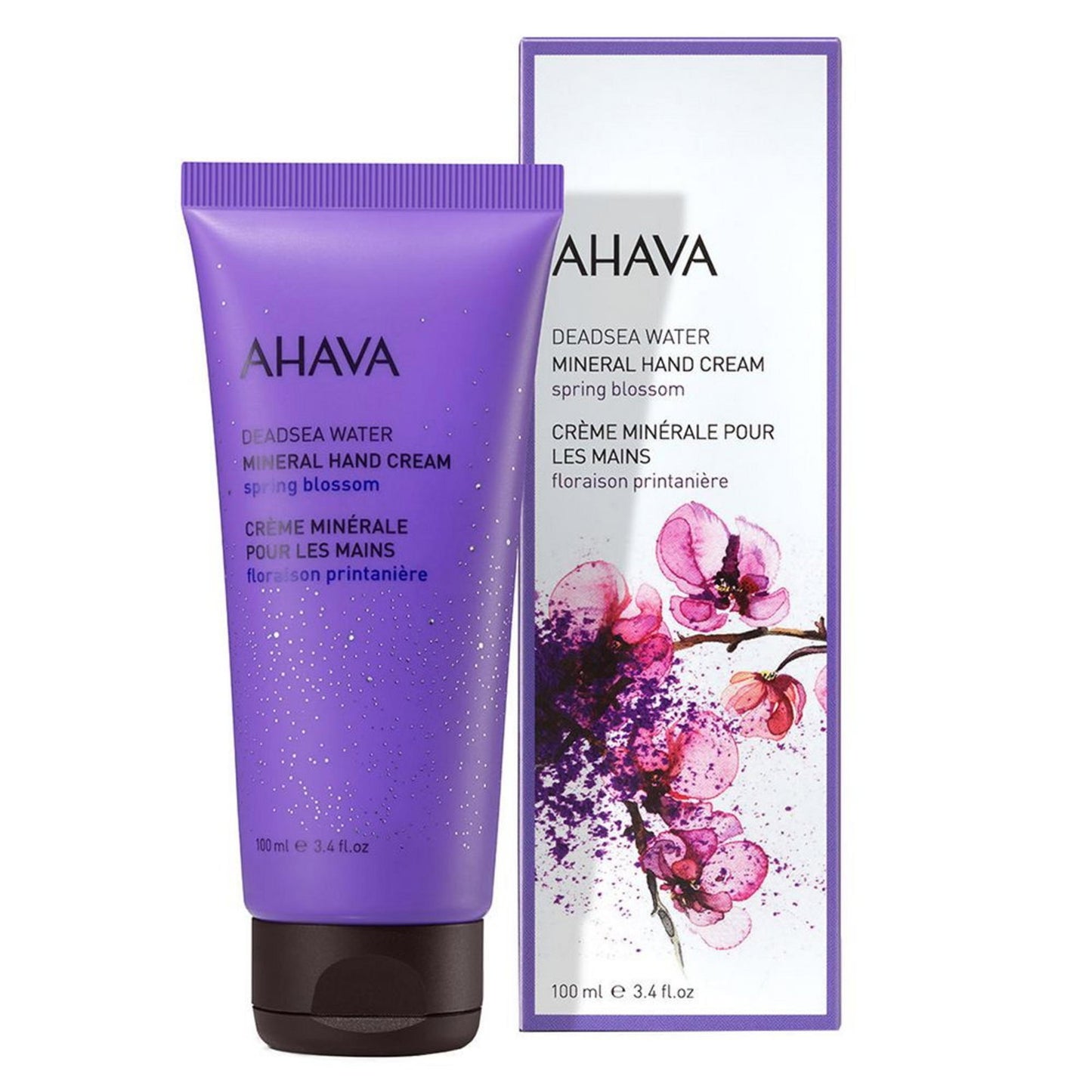 Ahava Ahava, Deadsea Water Mineral, Hydratation, Handcreme, Floral, 100 ml Regular