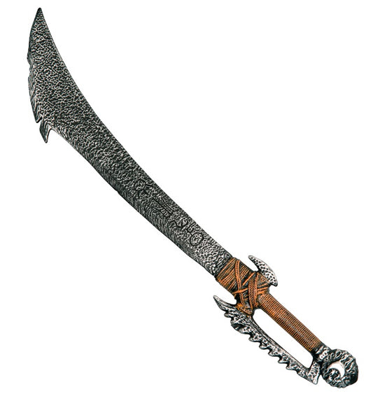 Gothisches Schwert 92 cm mit detailreichem mittelalterlichen Design