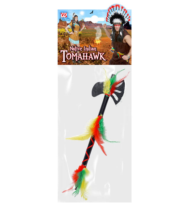 Indianer Tomahawk aus leichtem EVA-Schaum, 37 cm lang, Kostümzubehör für Kinder
