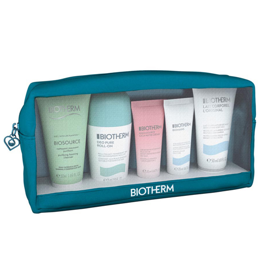 Biotherm Hautpflegeset Set Biotherm: Biotherm, Hydrating, Body Milk, 50 ml + Biosource, Eliminates Impurities, Cleansing Foam
