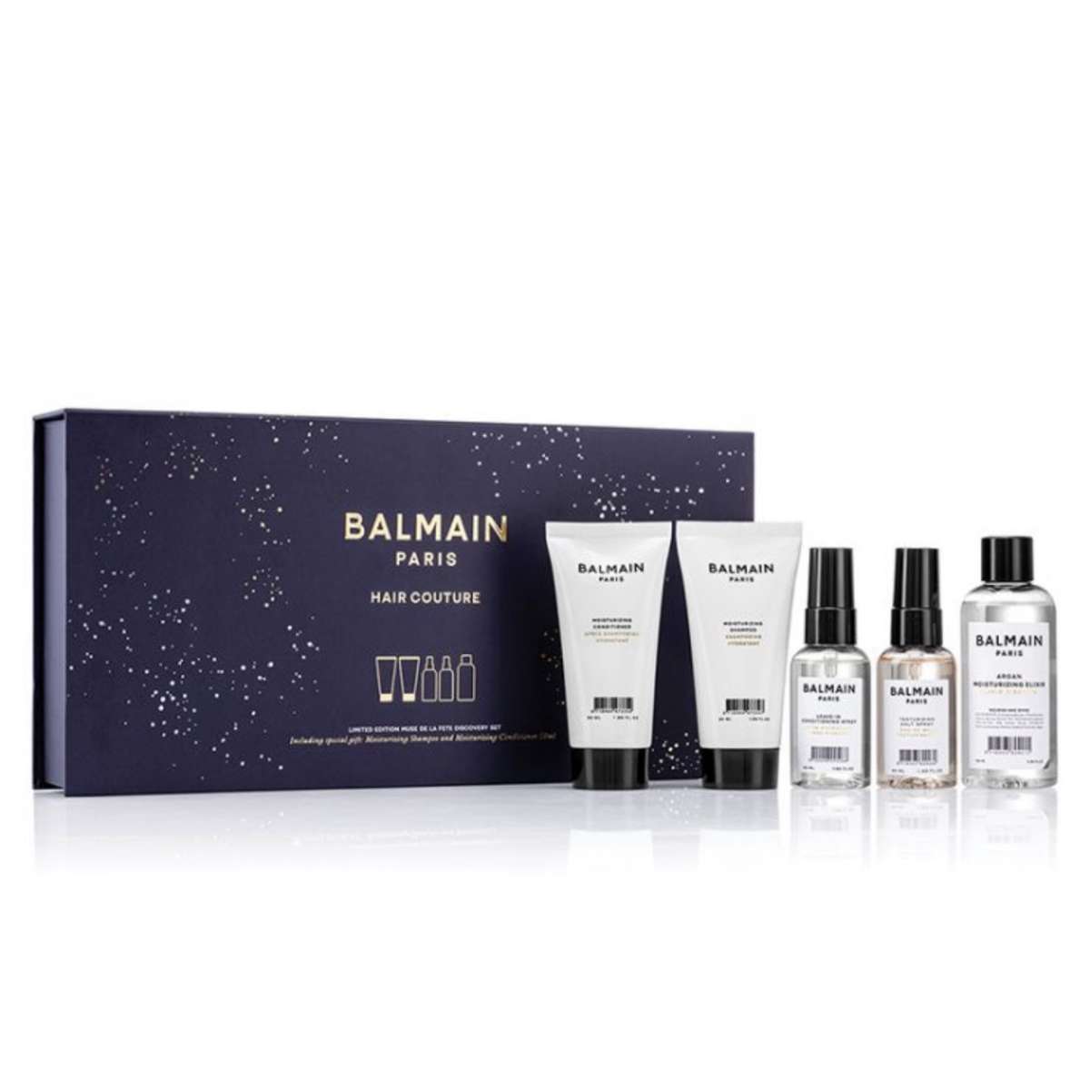 Balmain Professionnel Haarpflegeset Set Balmain Professionnel: Moisturizing, Hair Shampoo, For Hydration, 50 ml + Moisturizin