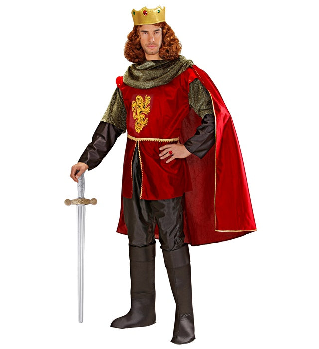 75 cm langes Ritterschwert mit passender schwarzer Scheide für Fasnacht und Karneval