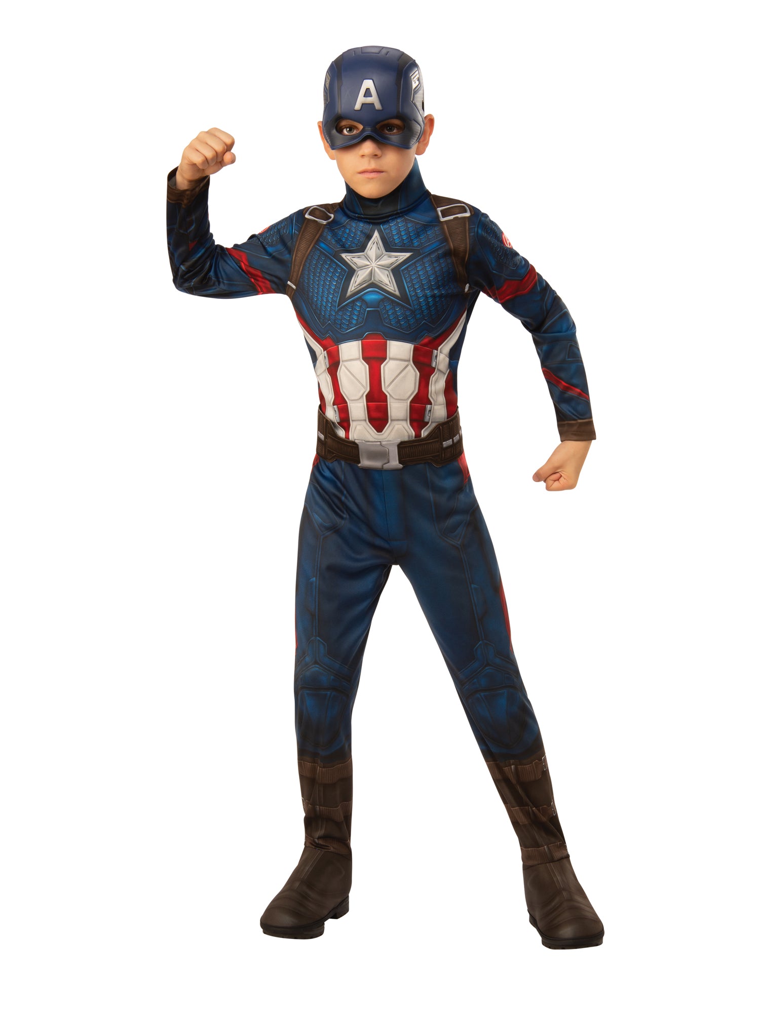 Rubies Captain America Endgame Kinderkostüm für Jungen mit Maske