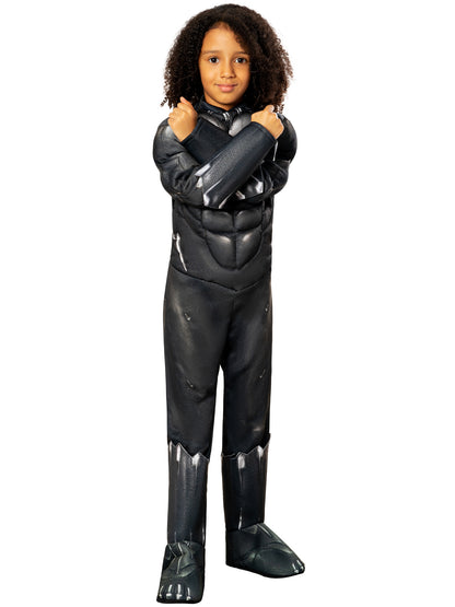 Rubies Black Panther Deluxe Kinderkostüm mit Maske – Rückansicht