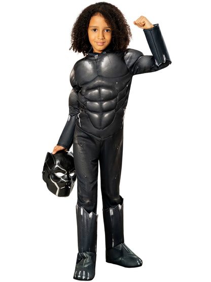 Rubies Black Panther Deluxe Kinderkostüm mit Maske – Verpackung