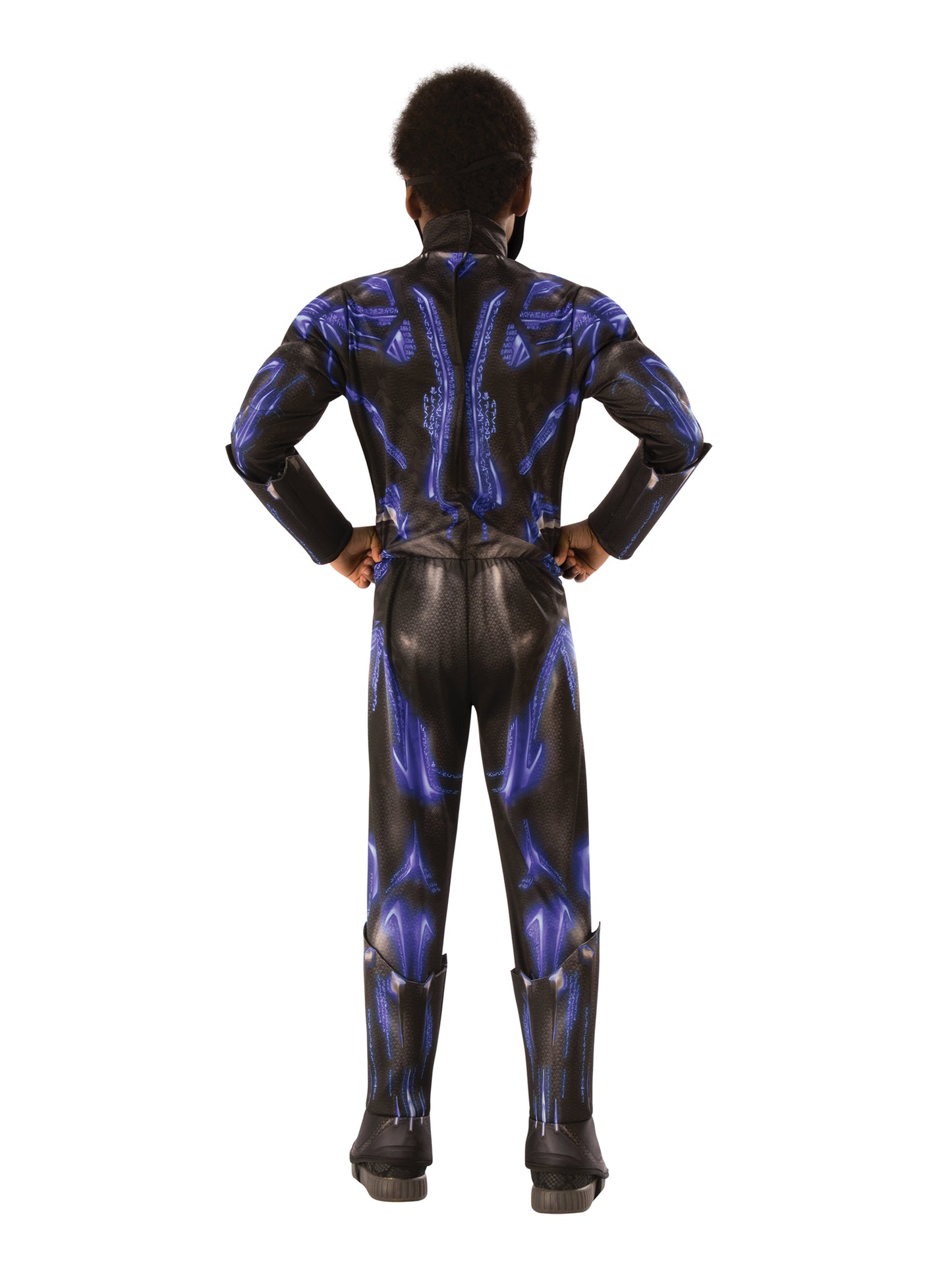 Black Panther Battle Deluxe Kinderkostüm für Jungen von Rubies – Detailansicht