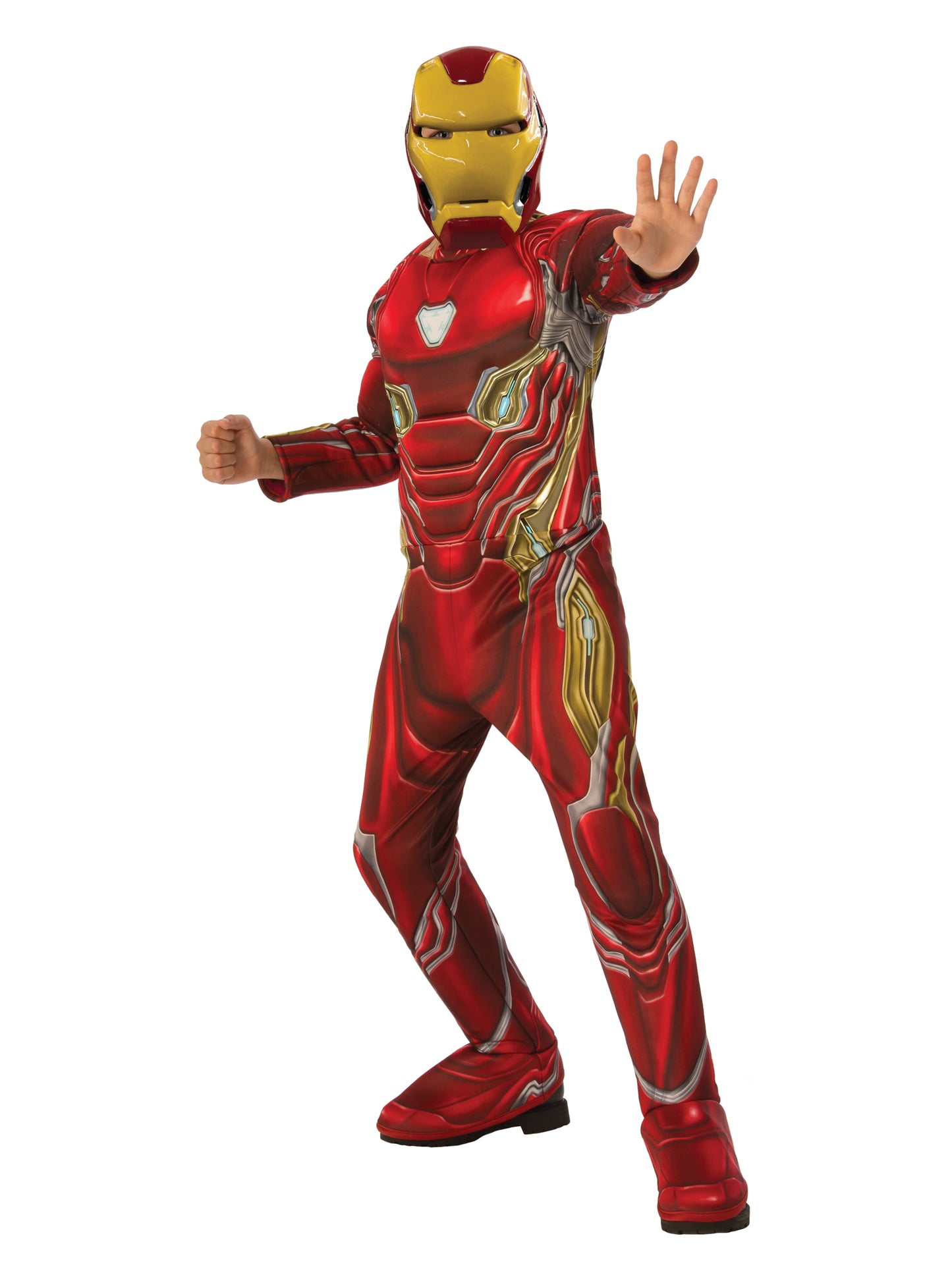 Rubies Marvel Iron Man Deluxe Kinderkostüm für Jungen mit Maske
