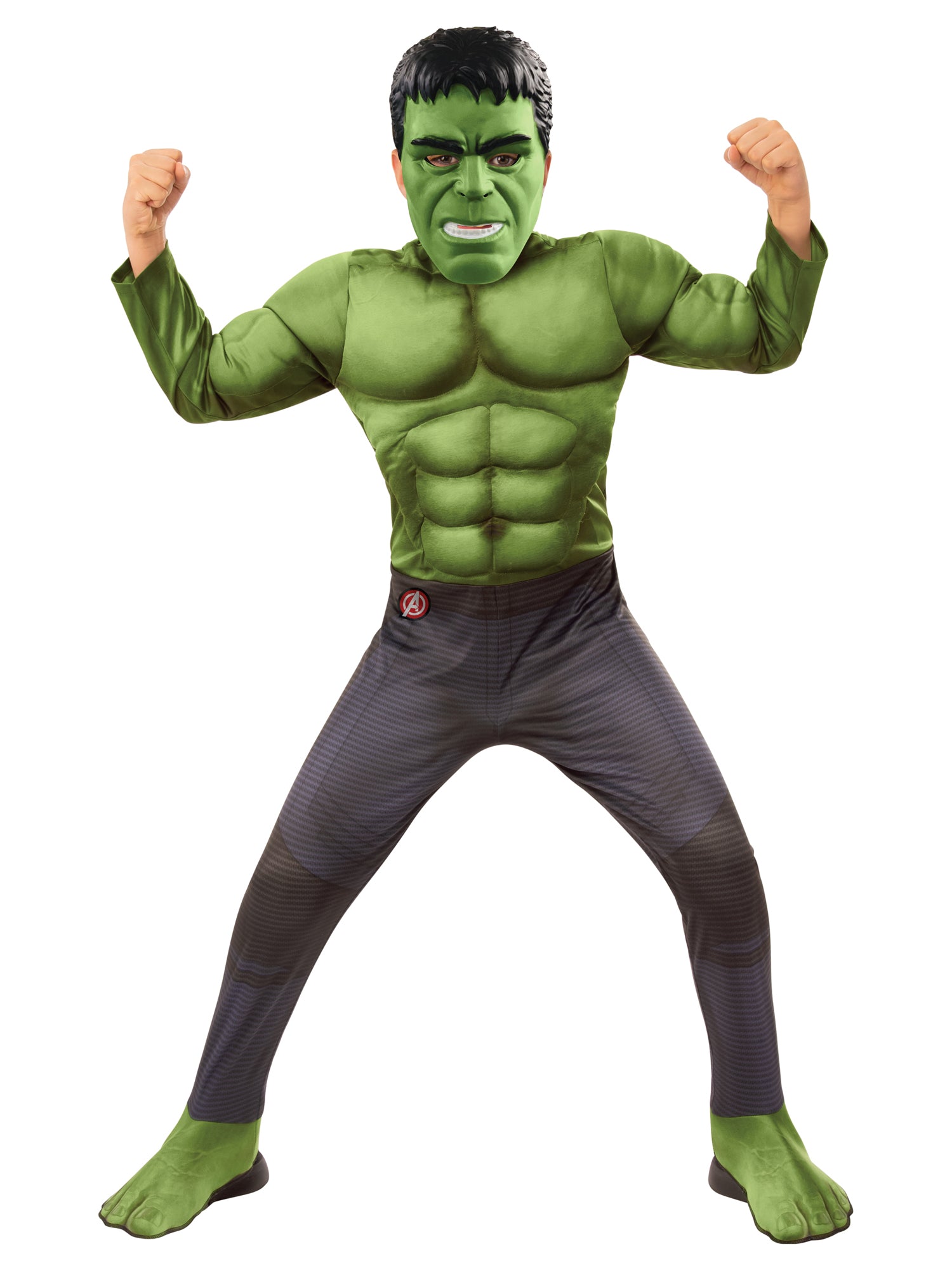 Rubies Hulk Deluxe Kinderkostüm für Jungen mit Maske