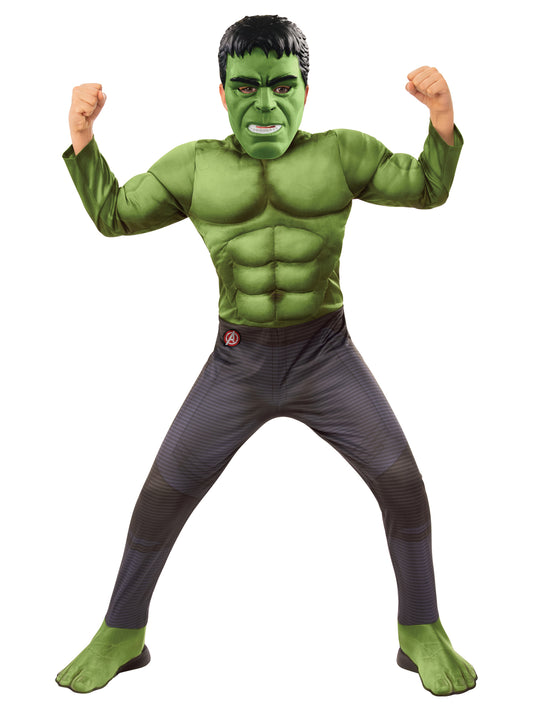 Rubies Hulk Deluxe Kinderkostüm für Jungen mit Maske