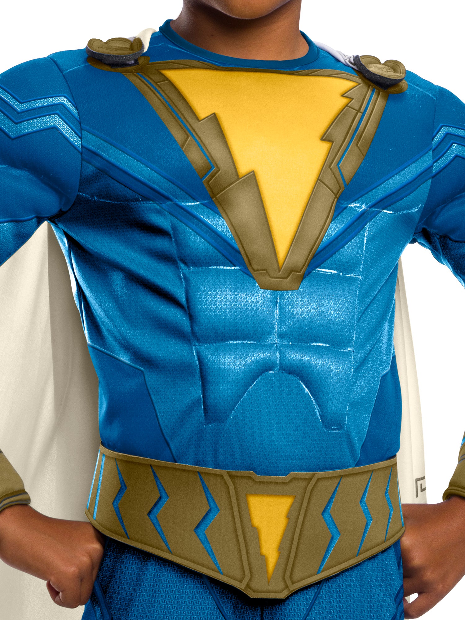 Rubies Shazam Freddy Deluxe Kinderkostüm für Jungen – Detailansicht