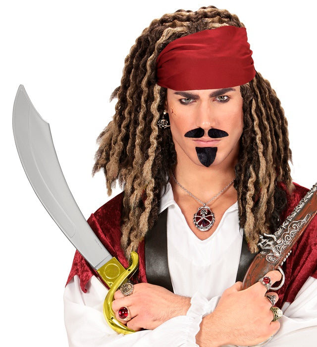 Piraten Säbel 56 cm in zwei Modellen als Fasnacht Kostümzubehör