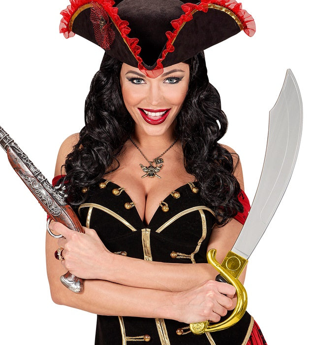 Piraten Säbel 56 cm in zwei Modellen als Fasnacht Kostümzubehör