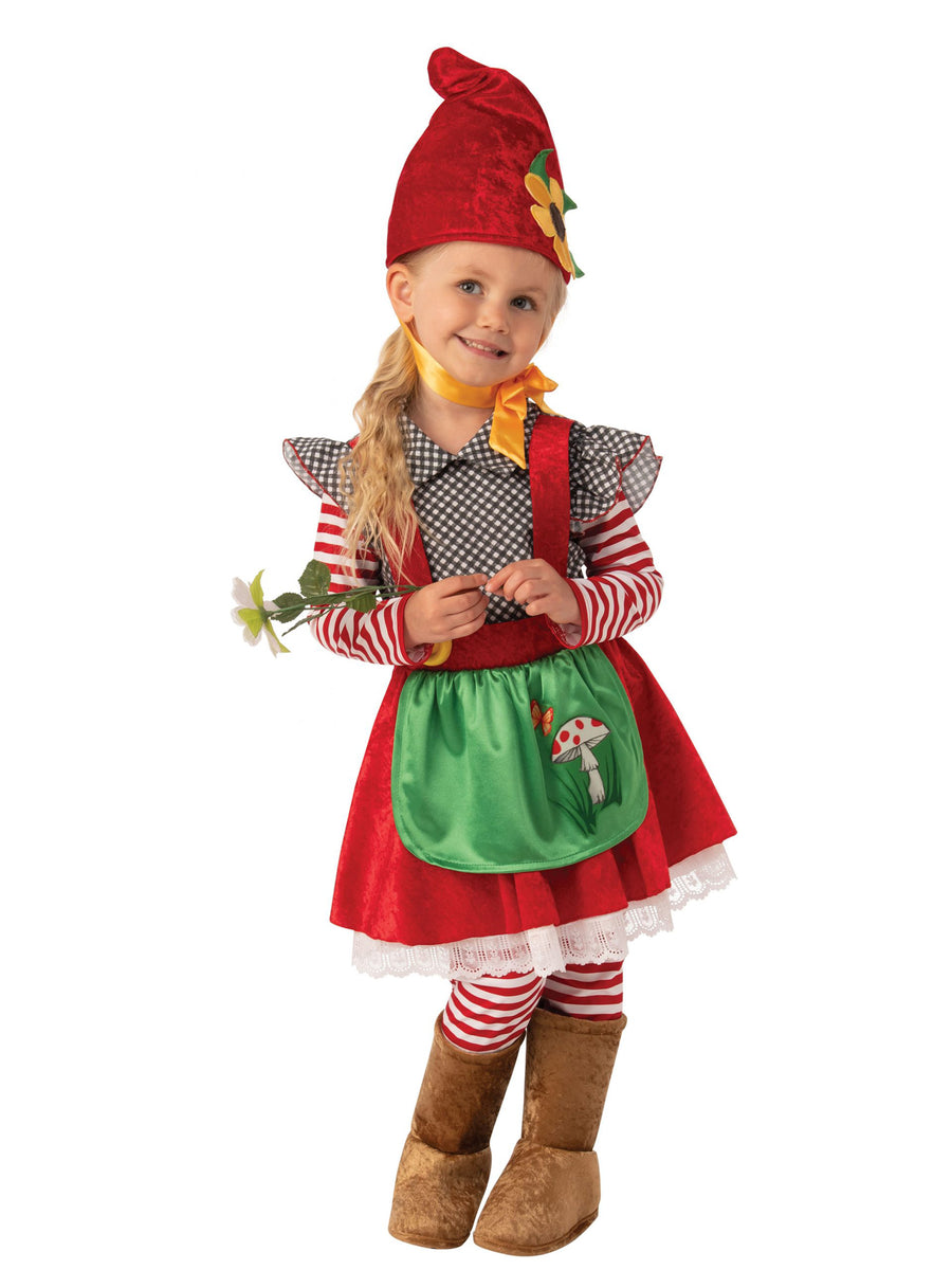 Rubies Garden Gnome-Girl M Child Kinderkostüm für Mädchen