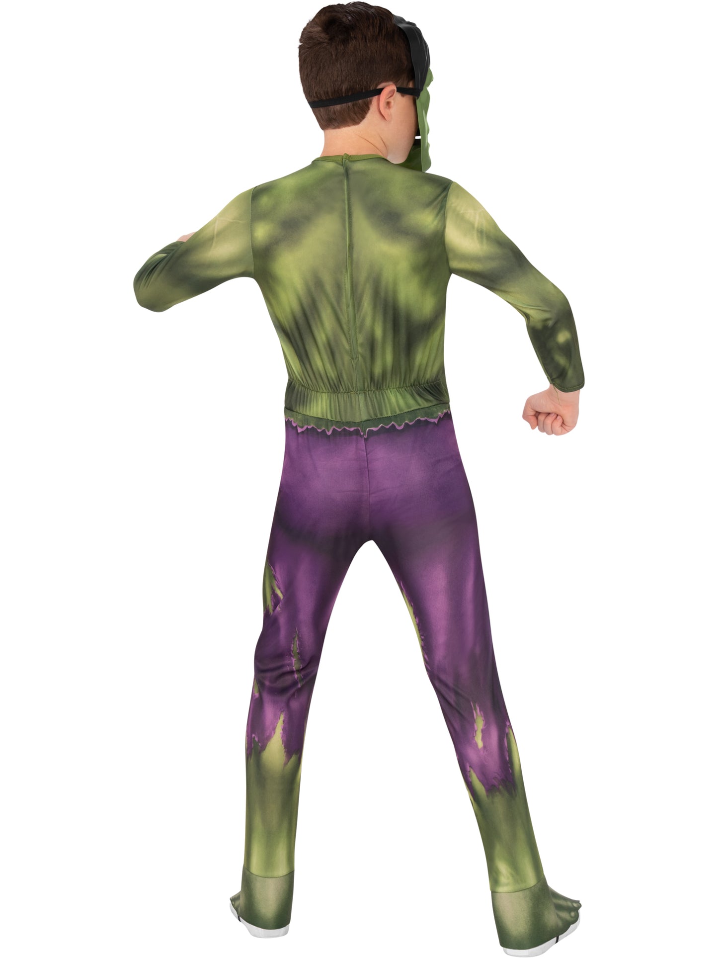 Rubies Hulk Kinderkostüm für Jungen mit Overall und Maske – Detailansicht