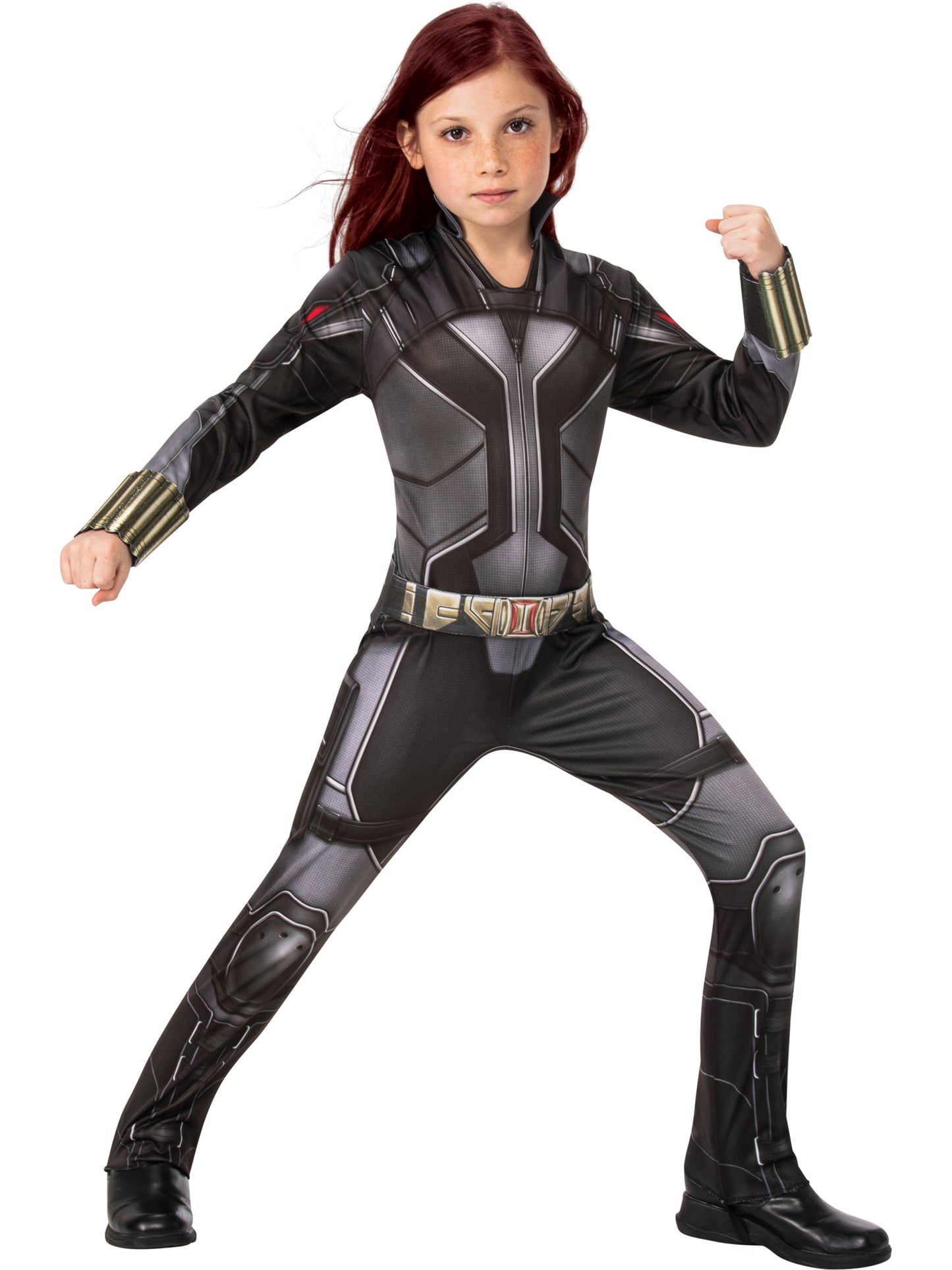 Rubies Marvel Black Widow Kinderkostüm für Mädchen mit Overall