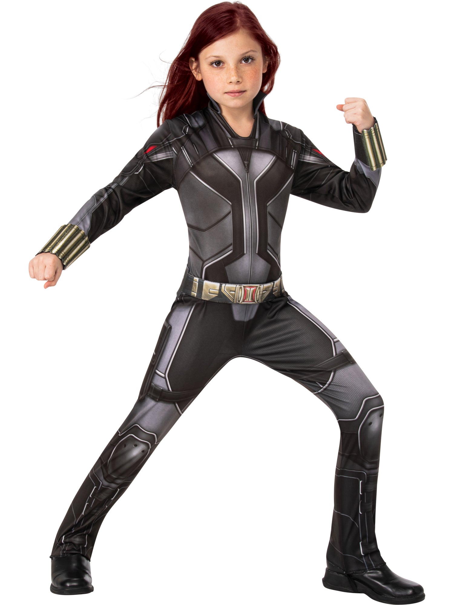 Rubies Marvel Black Widow Kinderkostüm für Mädchen mit Overall