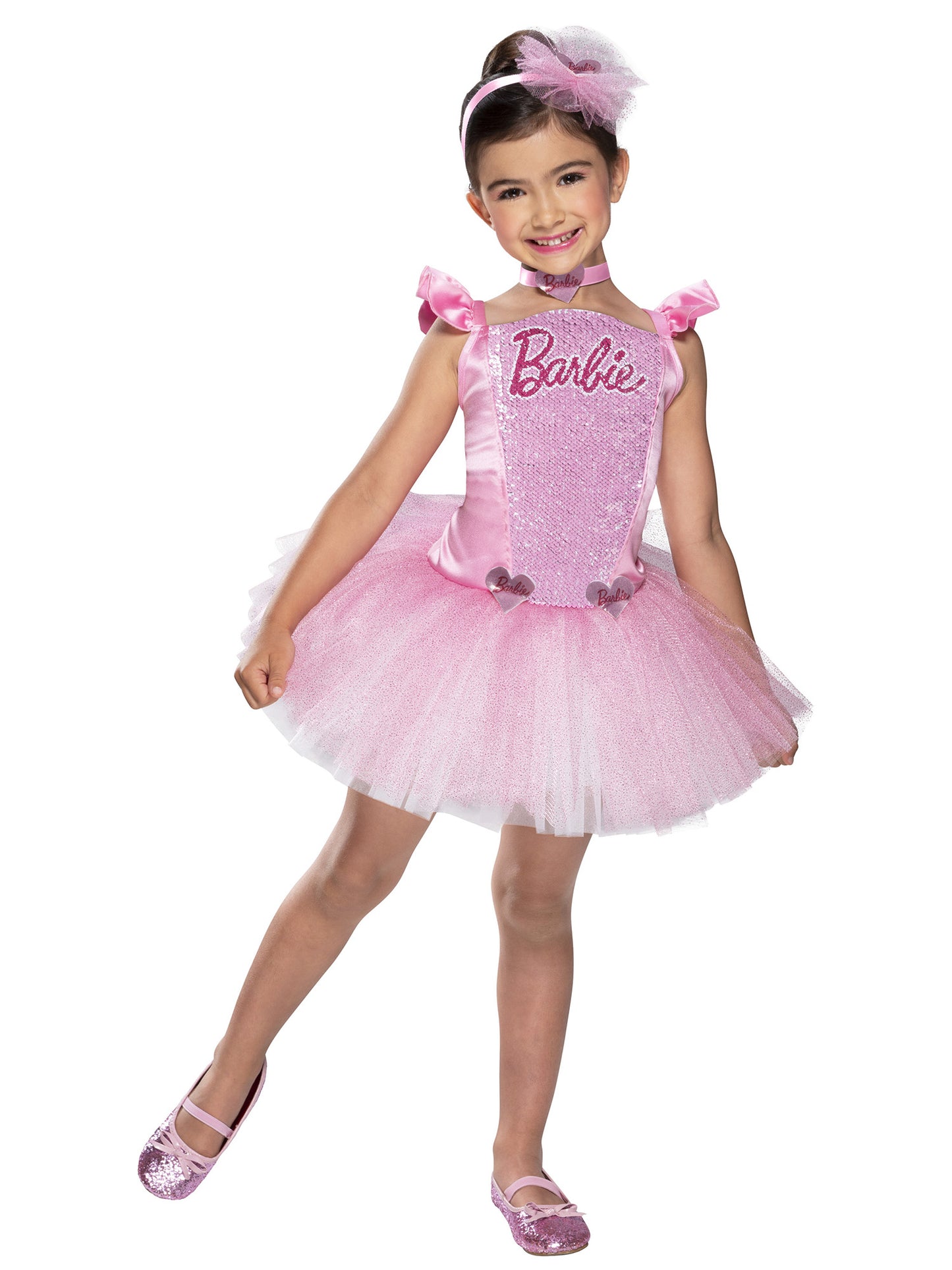 Ballerina Barbie Kinderkostüm für Mädchen von Rubies – Produktansicht