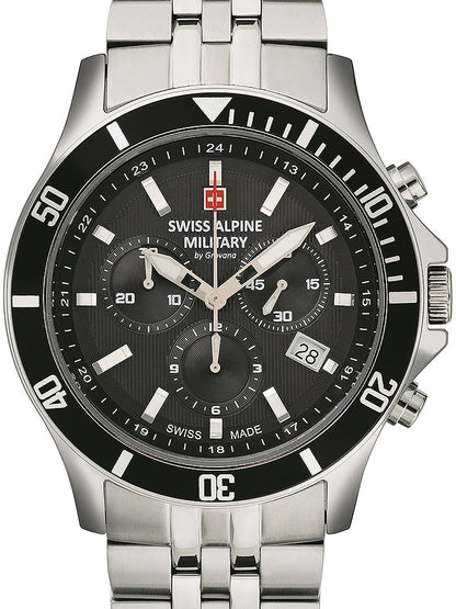 SWISS ALPINE MILITARY Mod. 7022-9137 Armbanduhr – Produktansicht