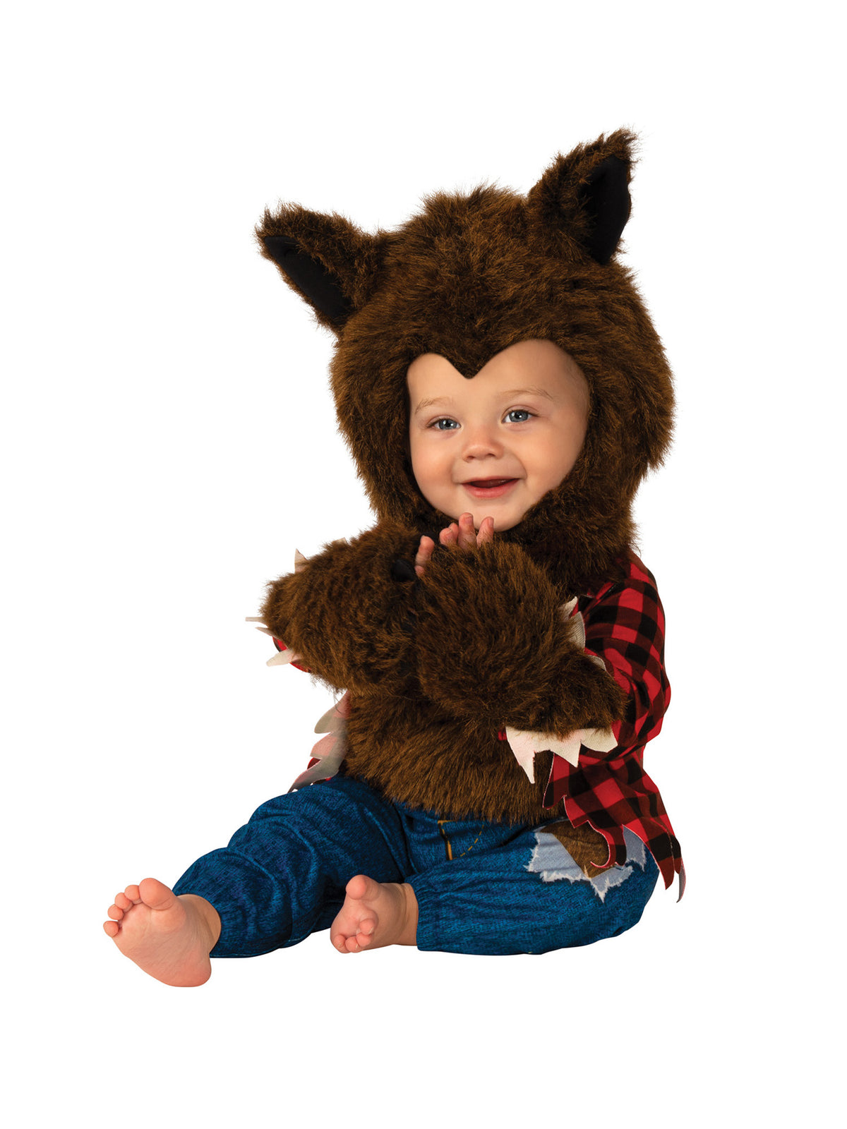 Rubies Werewolf Kinderkostüm für Jungen mit Overall und Kopfschmuck